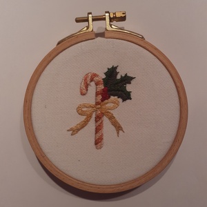 karácsonyi dísz (cukorpálca) - karácsony - karácsonyi lakásdekoráció - karácsonyfadíszek - Meska.hu