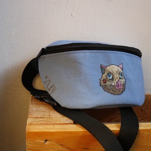 övtáska (Demon Slayer, Inosuke) - táska & tok - övtáska - Meska.hu