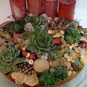 Adventi  - karácsony - adventi díszek - adventi koszorú - Meska.hu