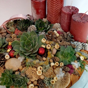 Adventi  - karácsony - adventi díszek - adventi koszorú - Meska.hu