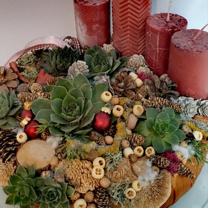 Adventi  - karácsony - adventi díszek - adventi koszorú - Meska.hu