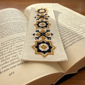 Könyvjelző, Könyv & Zene, Könyvjelző, Hímzés, Varrás, MESKA