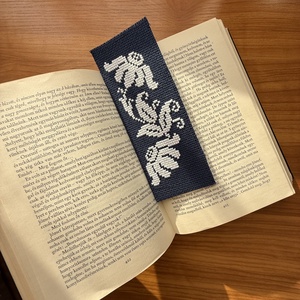 Könyvjelző, Könyv & Zene, Könyvjelző, Varrás, Hímzés, MESKA