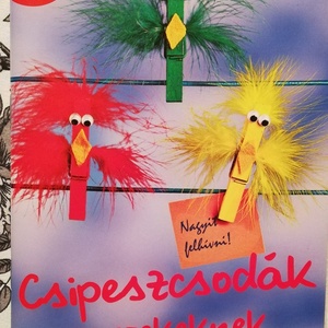 csipeszcsodák gyerekeknek , Top Barkácsötletek, Kellékek & szerszámok, Könyv, újság, Új könyv, Mindenmás, Baba-és bábkészítés, MESKA