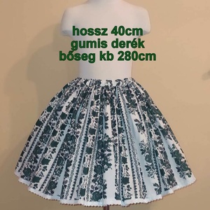 Gyermek néptánc szoknya 40 cm vegyes színek - ruha & divat - gyerekruha - szoknya - Meska.hu