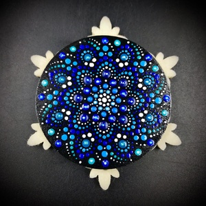 Gyönyörű Mandala bross, egyedi kitűző, kiegészítő - ékszer - kitűző és bross - kitűző - Meska.hu