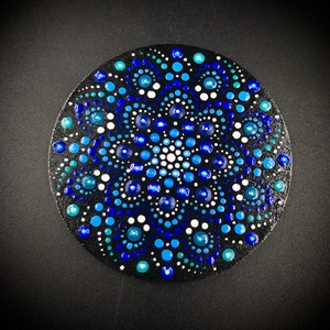 Gyönyörű Mandala bross, egyedi kitűző, kiegészítő - ékszer - kitűző és bross - kitűző - Meska.hu