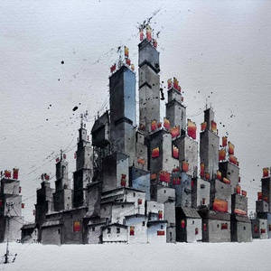 InkCity, Művészet, Grafika & Illusztráció, Egyéb rajzok, Festészet, MESKA