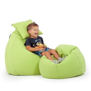 Fűzöld ALL IN Tini Babzsákfotel Garnitúra, , , MESKA