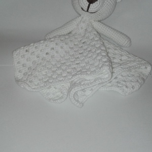 Macis szundikendő - amigurumi - Meska.hu