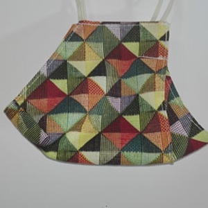 Geometria 3D Textil női arcmaszk - női - női - Meska.hu