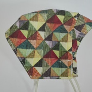 Geometria 3D Textil női arcmaszk - női - női - Meska.hu