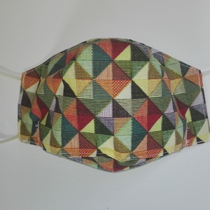 Geometria 3D Textil női arcmaszk - Meska.hu