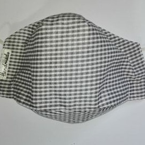 Kockás 3D Textil férfi arcmaszk - Meska.hu
