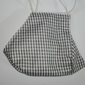 Kockás 3D Textil férfi arcmaszk - férfi & uniszex - férfi & uniszex - Meska.hu