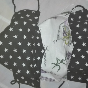 Lavender and Star 3D Textil felnőtt arcmaszk csomag (3db)  - Meska.hu