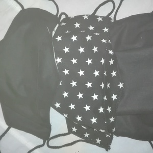 Black and Star 3D Textil felnőtt arcmaszk csomag (3db)  - Meska.hu