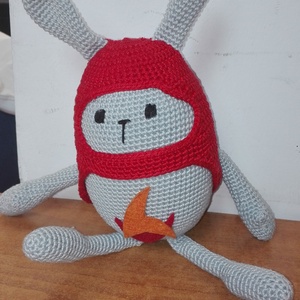 Hoppity, amigurumi figurák - játék & sport - plüssállat & játékfigura - nyuszi - Meska.hu