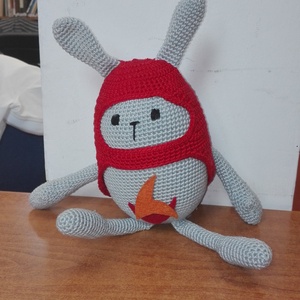 Hoppity, amigurumi figurák - játék & sport - plüssállat & játékfigura - nyuszi - Meska.hu