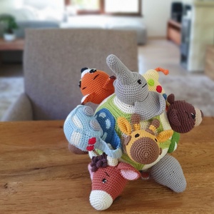 Csörgő-zörgő babalabda amigurumi  - játék & sport - 3 éves kor alattiaknak - babalabda - Meska.hu