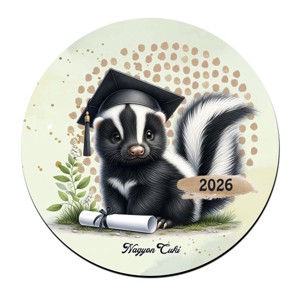 Borz - 2026 évi Ballagásra mintás poháralátét, , , MESKA