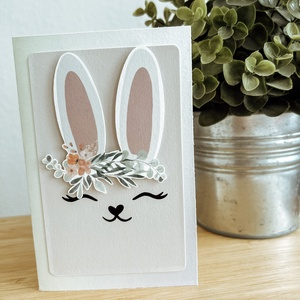 Vidám Húsvét, 3D képeslap, borítékkal, kézzel készült húsvéti képeslap - otthon & lakás - papír írószer - képeslap & levélpapír - Meska.hu