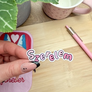Valentin-napi szerelem matrica, Otthon & Életmód, Papír, írószer, Matrica, matrica csomag, , MESKA