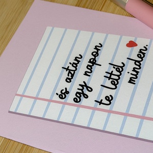 Valentin-napi képeslap - otthon & életmód - papír, írószer - ajándékozás kellékei - képeslap, üdvözlőlap - Meska.hu