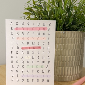 Valentin-napi képeslap - Meska.hu