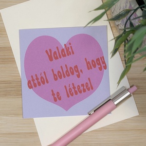 Valentin-napi képeslap - otthon & életmód - papír, írószer - ajándékozás kellékei - képeslap, üdvözlőlap - Meska.hu