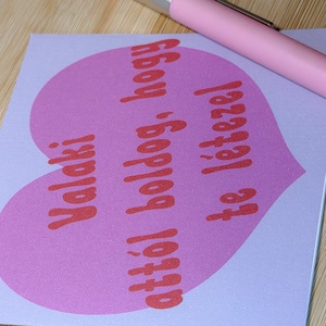 Valentin-napi képeslap - otthon & életmód - papír, írószer - ajándékozás kellékei - képeslap, üdvözlőlap - Meska.hu