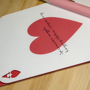 Valentin-napi képeslap - otthon & életmód - papír, írószer - ajándékozás kellékei - képeslap, üdvözlőlap - Meska.hu