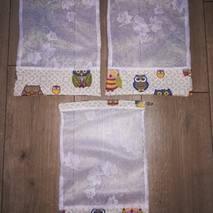 Öko táska 3db - táska & tok - bevásárlás & shopper táska - zöldség/gyümölcs zsák - Meska.hu