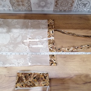 Csipke mintás táska - táska & tok - bevásárlás & shopper táska - shopper, textiltáska, szatyor - Meska.hu