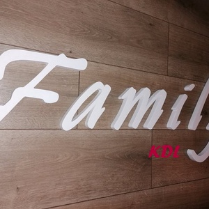 Family felirat xps lapból. - otthon & életmód - dekoráció - Meska.hu