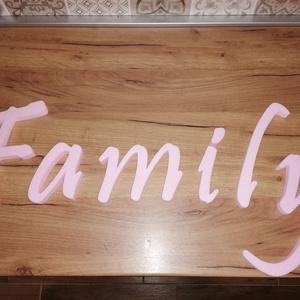 Family faldekoráció.  - Meska.hu