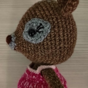 Horgolt őzike - Meska.hu