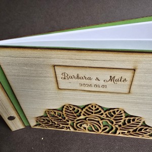 Esküvői vendégkönyv - esküvő - emlék & ajándék - vendégkönyv - Meska.hu