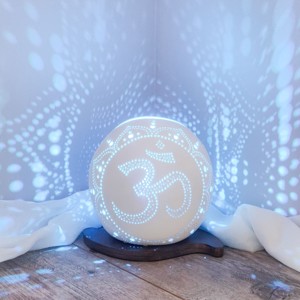 Mandala Ohm lámpa - otthon & életmód - lámpa - hangulatlámpa - Meska.hu