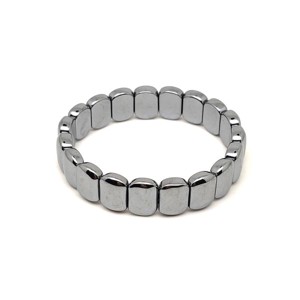 Szilícium ovális téglalap karkötő 13,5x9,5mm, Ékszer, Karkötő, Ásványkarkötő, , MESKA