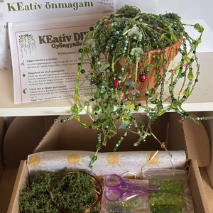 Gyöngyös növényke DIY - diy (csináld magad) - egységcsomag - Meska.hu