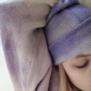 Esőfelhő kötött sapka - Meska.hu