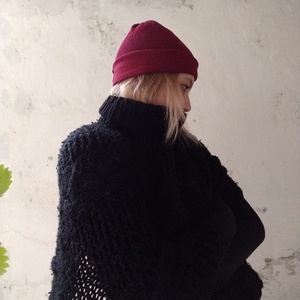 Vámpírok kötött sapkája - ruha & divat - sál, sapka, kendő - sapka - Meska.hu