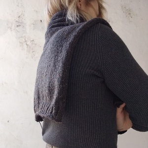 Kötött Tweedgallér / Borsszem - ruha & divat - sál, sapka, kendő - sál - Meska.hu