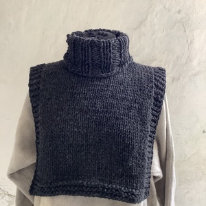 Kötött puha gallér - ruha & divat - sál, sapka, kendő - sál - Meska.hu