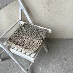 Kötött gyapjú székpárna III. - otthon & életmód - lakástextil - székpárna, huzat - Meska.hu