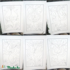 Szeretet Lángok - nyomtatható színező -  - Meska.hu