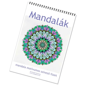Mandalás színező füzet  -  - Meska.hu