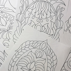 Húsvéti tojás-tulipánok- nyomtatható tulipános sablon füzet -  - Meska.hu
