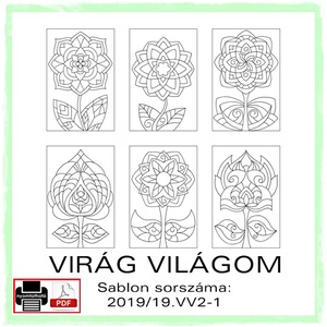 VIRÁG VILÁGOM 2019/19 - művészet - grafika & illusztráció - digitális - Meska.hu